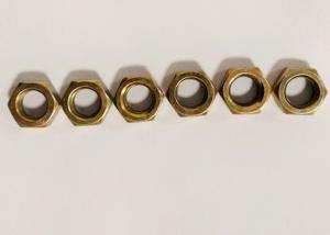 Quality 7.2mm Thickness M12 Hex Nut GB52 Standard With 1.5mm Pitch , Zinc Plated wholesale
