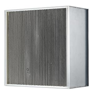 Quality E10 / E11 / H14 Industrial HEPA Filter Floor Fiberglass Filter wholesale