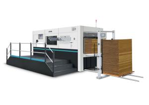 Quality Automatic Paperboard Flatbed Die Cutting Machine 7500 Sheet Per Hour wholesale