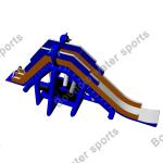 Floating Inflatable Water Slide For Lake