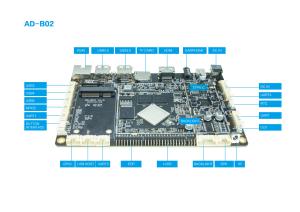 Quality RK3288 Embedded android Motherboard Integrated Android 8.1 wholesale