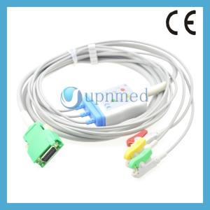 Quality Nihon Kohden OPV-1500 3 lead ecg cable, 20pins wholesale
