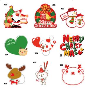 Quality Christmas Theme Gifts Self Adhesive Sticky Labels Custom Adhesive Labels wholesale