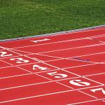 Mixed PU 13mm Sandwich System All Weather Running Track