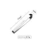 Bamboo Clamp Stainless Steel Fishbone Epilator Tweezers for Home Kitchen Cooking