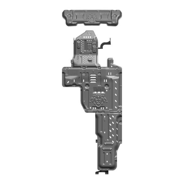 4x4 Vehicle Accessories Magnalium Chassis Guard for Jeep Wrangler Engine
