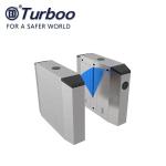Lobby Access Control Waist Height Turnstile / Pedestrian Turnstile Gate