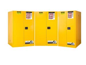Quality Fire Proof Chemical Flammable Liquids Storage Cabinets Powder Coated For USA. CANADA. RUSSIA wholesale
