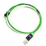 22cm Fiber Most Optic Loop Bypass Olive Green Cable Female Adapter For BGM