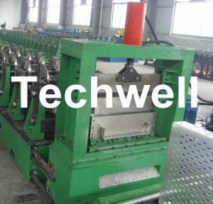 Quality Hot - Dip Galvanizing Steel Strip Cable Profile, Cable Tray Roll Forming Machine TW-CBT300 wholesale