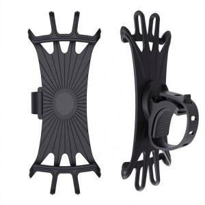 Quality Silicone Handlebar Motorcycle Mobile Stand , 4-6 Inch Iphone 12 Motorcycle Mount wholesale