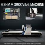 1232 High Speed V Grooving Machine For Kitchen Cabinet Metal Grooving Machine