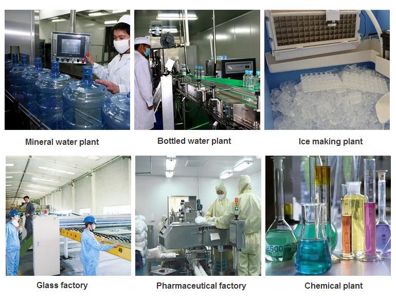Integrate 380V 50HZ Industrial Water Treatment Equipment Reverse Osmosis System
