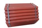 Customised Carbon Steel Idler Belt Conveyor Roller Ordinary Painting