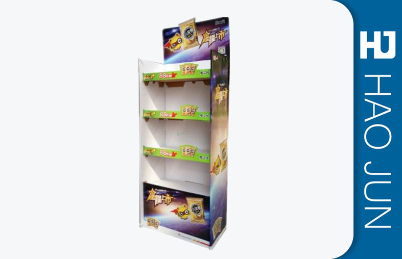 Heavy Duty Shampoo Cardboard Display Racks , Custom Cardboard Floor Displays Stands