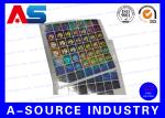 Custom Holographic Stickers , Anti Fake 3D Hologram Stickers Printing void