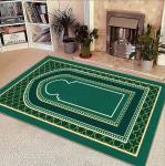 Worship Crystal Velvet Floor Carpets Shag Area Rugs For Ancient Week Pray