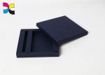 Full Black Color Product Packaging Boxes , Fancy Paper OEM Personalized Gift Box
