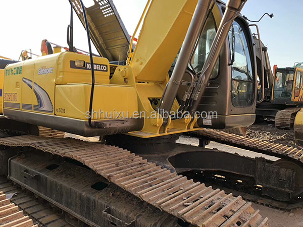 Kobelco SK200 Best selling good quality used digging machine second hand crawler excavator Kobelco SK210