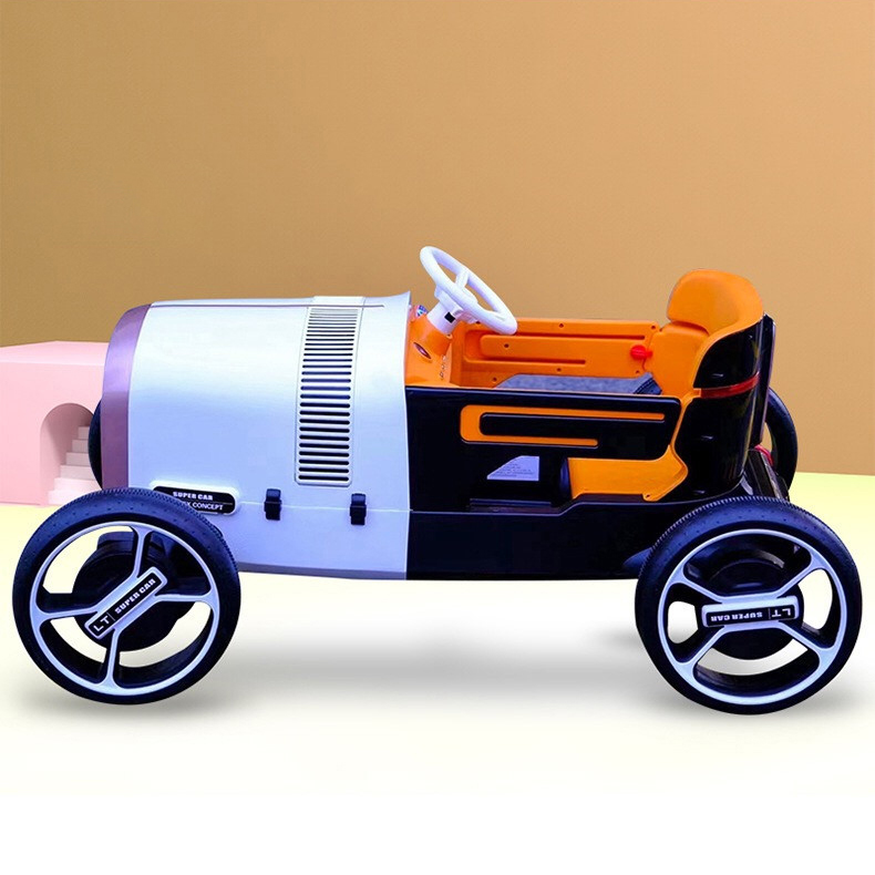 12V Electric Car With 2.4G Remote Control For Kids To Drive On 4 Wheels 2022 Newest