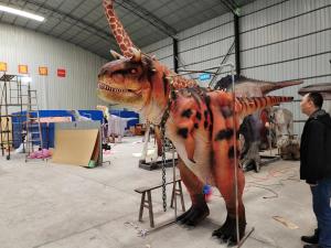 Quality Adult Carnotaurus Hidden Leg Dinosaur Costume Model wholesale