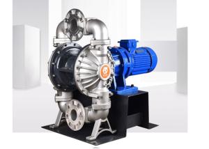 Quality Stainless Steel Electric Diaphragm Pump 3 Inch Double Diaphragm PTFE wholesale