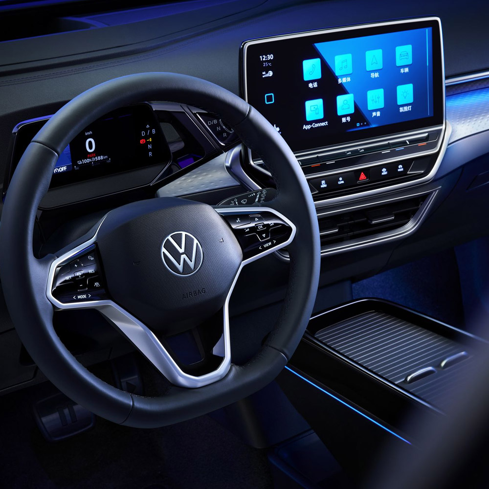 VW ID6X ID4 X 160KM Electric Car Motor Fast Electric Car Autos Electrico Chinese Electric Car ID6 Charging time 8.5-12.5