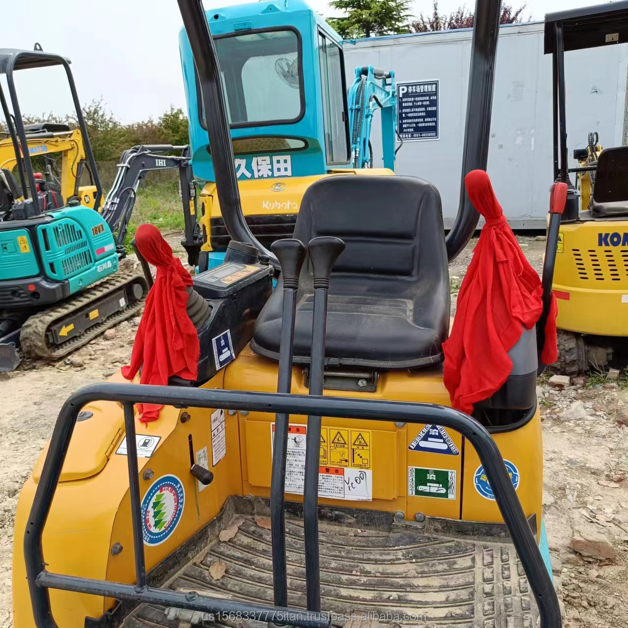 KUBOTA KXU17 Mini Excavator Used in Building Material Shops with Features