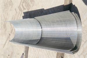 Quality Profile Wedge Wire Wastewater Drum Screen Arc 120 Degree Non Clogging wholesale