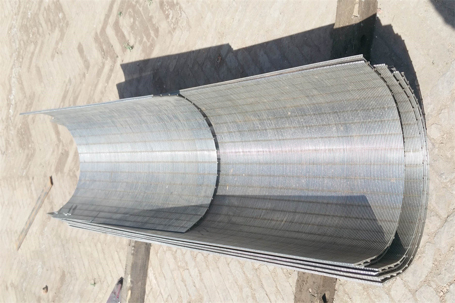 SS 304 304L Sieve Filter Screen Juice Processing Static Wedge Wire Screen