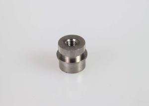 China Plastic Parts Stainless Steel Nuts / Knurled Insert Nuts CNC Lathe Machining on sale