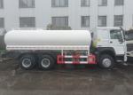 Sinotruk Howo Sprinkler Water Tank Truck 6-25CBM 6 X 4 Euro 2