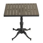 Garden Cast Aluminum Furniture Outdoor Dining Table for Restaurant