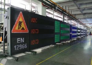 Quality P12mm Motorway VMS Signs Traffic road Safety Dynamic Message Board wholesale