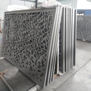 China Outdoor Pool Aluminum Privacy Fence Panels Rustproof Non Toxic on sale