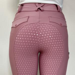 Quality Pink Classical Horse Riding Pants XXS Equestrian Breeches Quick Dry wholesale