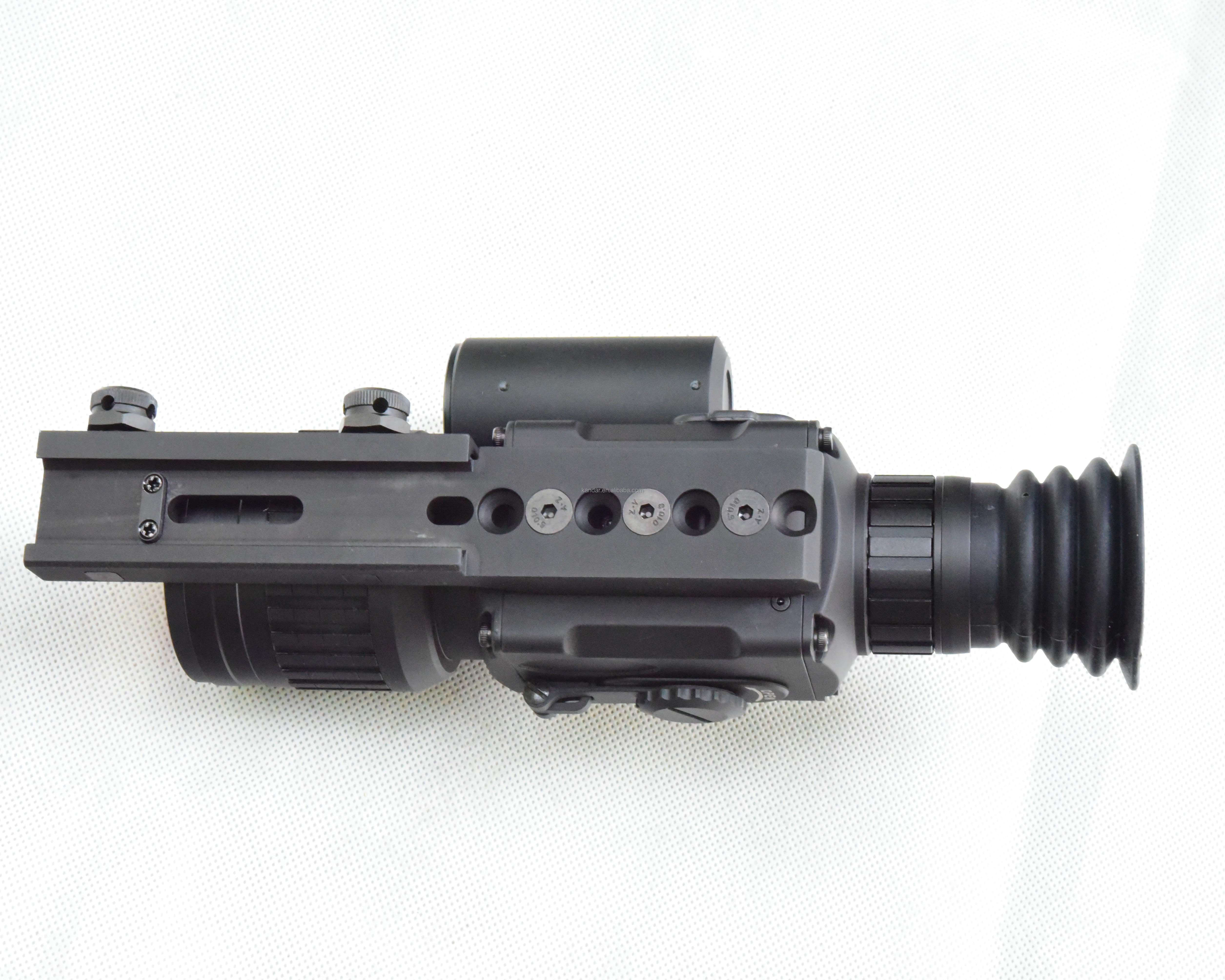 Diopter Adjustment ±5 Digital Night Vision Scope 6-36x50 with Laser Range Finder 700m