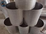 Automatic Cleaning Profile Wire Screen Wedge Cylinder Stainless Steel 304
