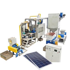 Quality Full Automatic PV Panel Battery E Waste Recycling Machine for Scrap Europe Warehouse wholesale
