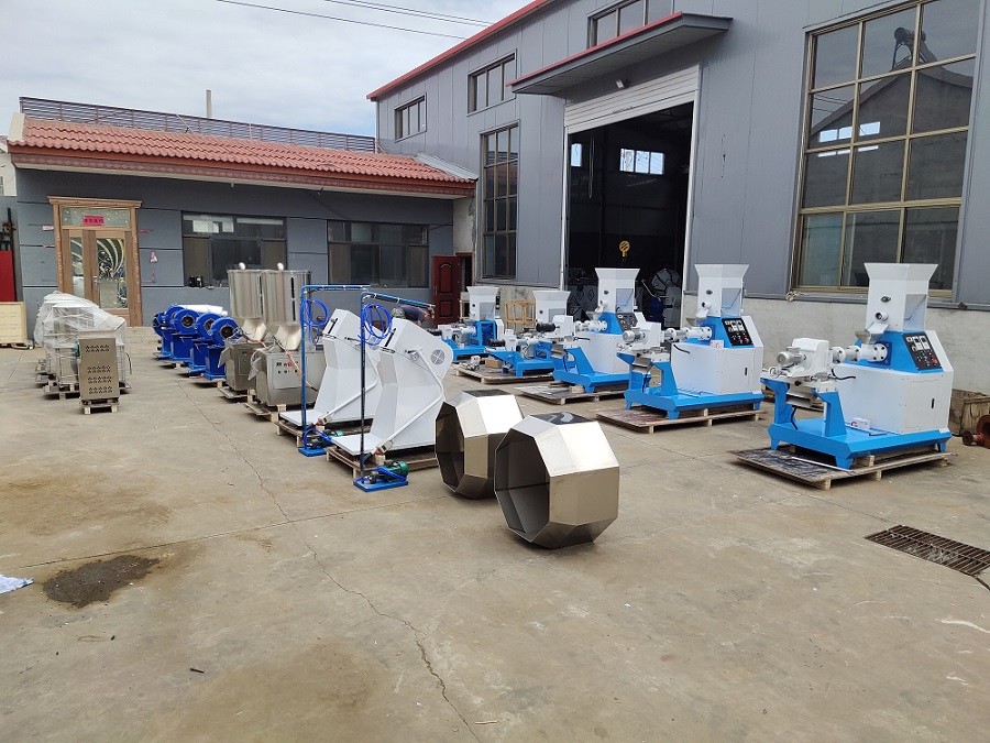 200-300kg/h dog food making machine catfish Tilapia floating fish feed pellet extruder with 1 year of warranty