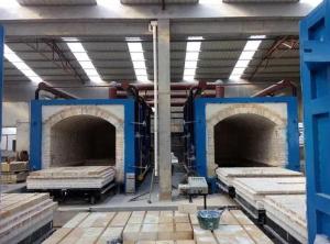 Quality OEMHigh Capacity Shuttle Kiln Energy Saving Batch Kiln Forced Air Cooling wholesale