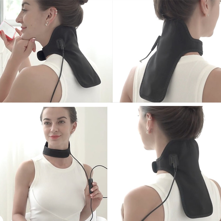 Far Infraered Neck Heated Wrap fleece Material USB Temperature Control