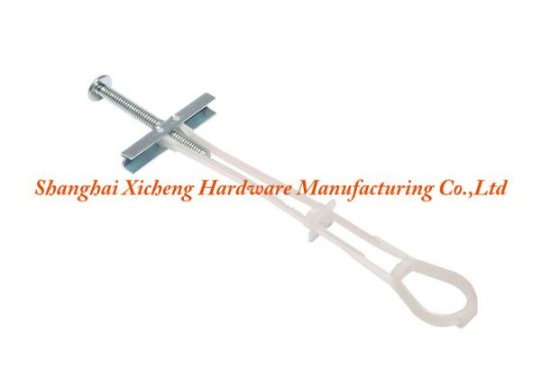 Plastic Toggle Sleeve Connector For Steel Cage Anchor Application In Ceilings