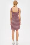 Gingham Women Dress Mini Summer Tank Dresses Ladies