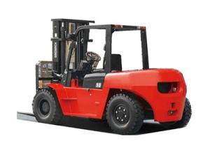Quality CPCD80 Diesel Fork Lift Truck 8 Ton RG16 Long Wheelbase Design wholesale