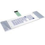 ISO9001 Manufacturer Customs Ultra-Thin Membrane Switches with Aluminum Foil ESD