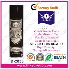 Quality Chrome Fast Drying Aerosol Spray Paints , Car Metal Electroplating Effect wholesale