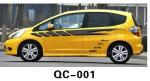 Modern Personalised Car Decoration Car Body Sticker QC-001A