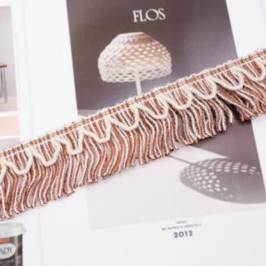 Quality KJ20004 Eco Friendly 5.5cm Cushion Velvet Fringe wholesale