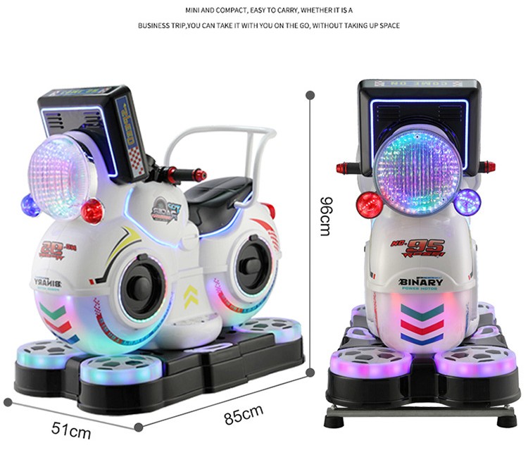 Electric Fairground Coin Operated Car Ride Machine For Kids' Entertainment